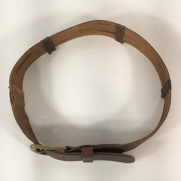 Old Navy Leather Strips Belt - Picture 3 of 5